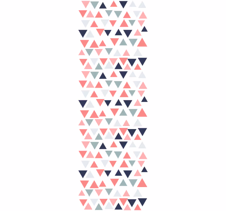 Papel de parede formas geométricas triângulos - TenStickers