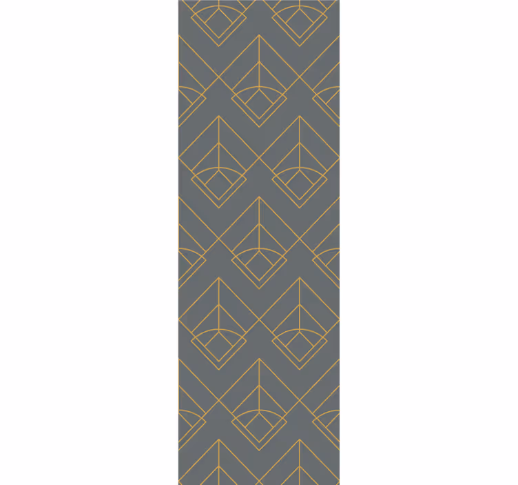 Papel de parede formas geométricas padrões elegantes - TenStickers