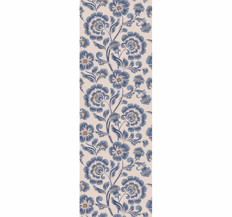 papel de parede floral elegância floral do damasco - TenStickers