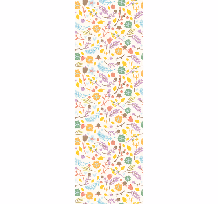 Papel de parede folhas jardim botânico - TenStickers