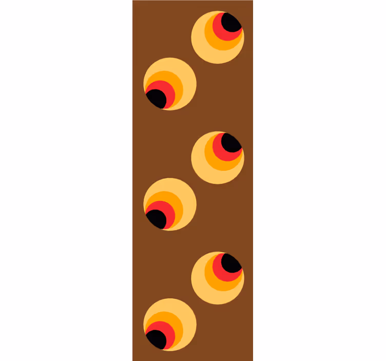 Papel de parede vintage Olhos estourados - TenStickers