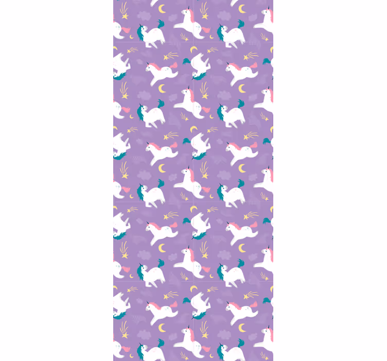 papel de parede animais padrão de criaturas míticas - TenStickers