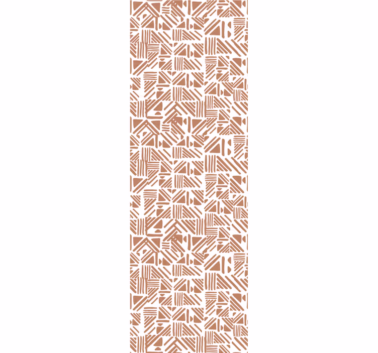 Papel de parede formas geométricas padrões abstratos - TenStickers