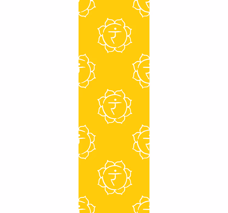 papel de parede formas geométricas padrão geométrico de leão - TenStickers