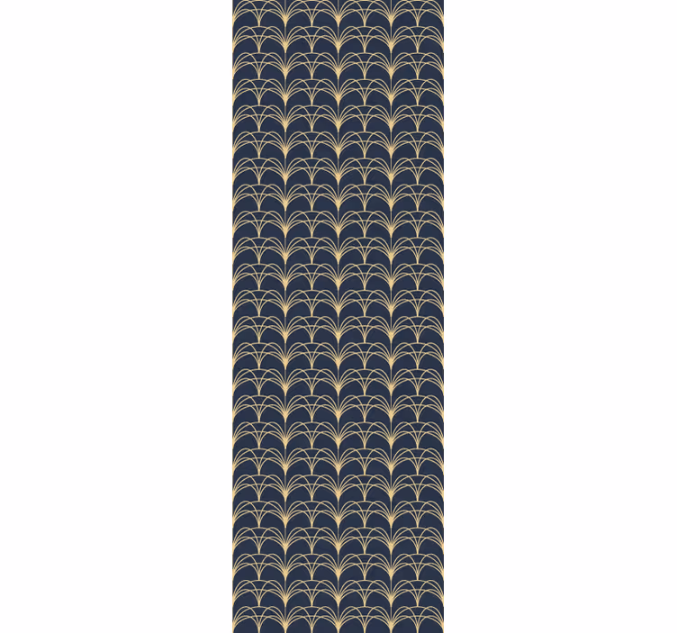 papel de parede formas geométricas arcos art déco - TenStickers