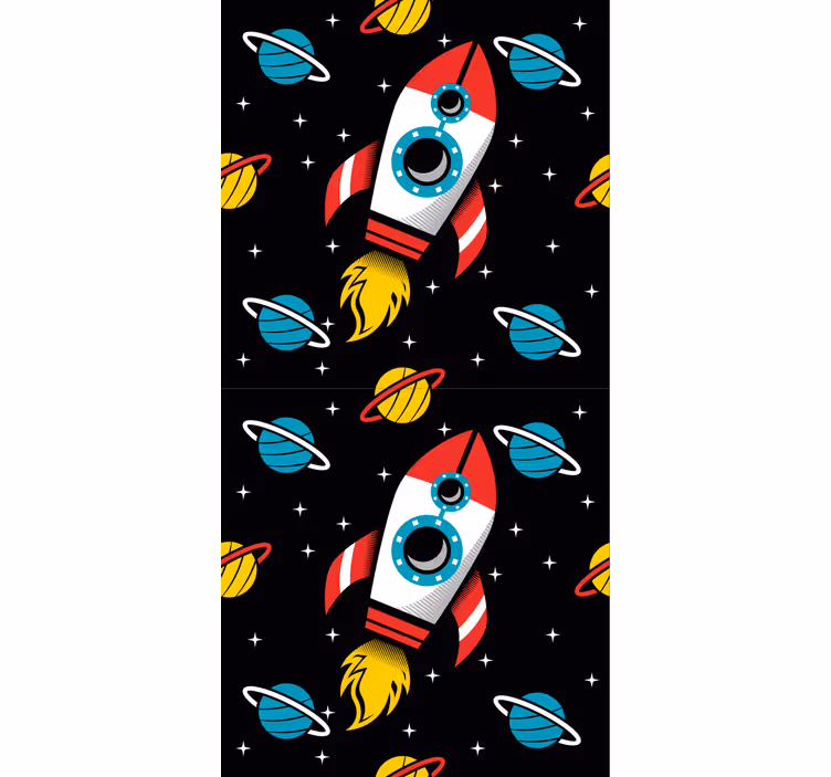 Papel de parede moderno Ao infinito e além - TenStickers