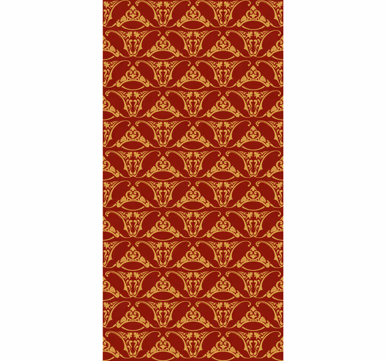 papel de parede clássico Design "pugin" - TenStickers