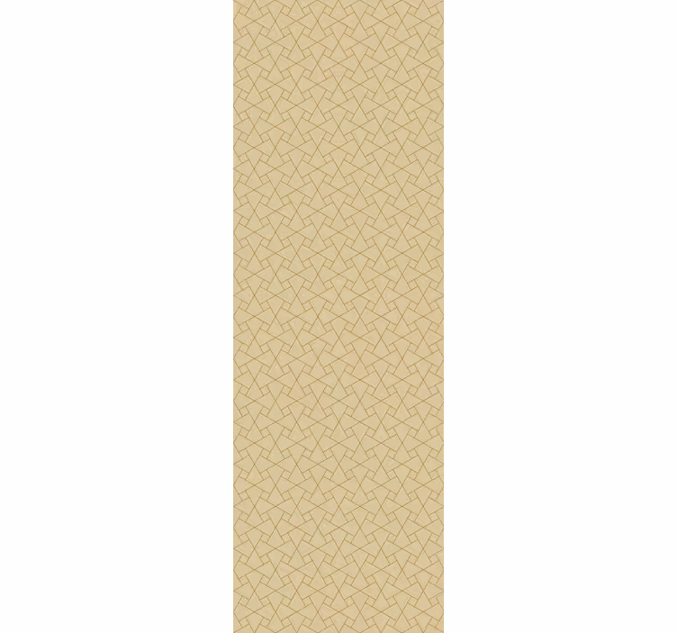 Papel de parede formas geométricas linhas intersecadas - TenStickers
