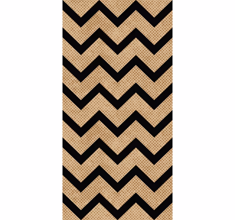 papel de parede formas geométricas estilo ziguezague chevron - TenStickers