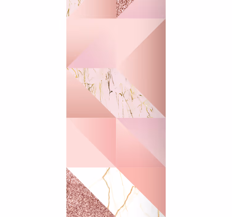papel de parede mármore Mármore rosa dourado - TenStickers