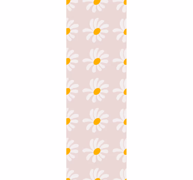 papel de parede infantil Ilustração de flores "estilo boho" - TenStickers