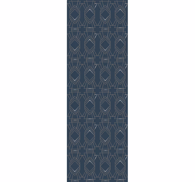 Papel de parede clássico losango art déco - TenStickers