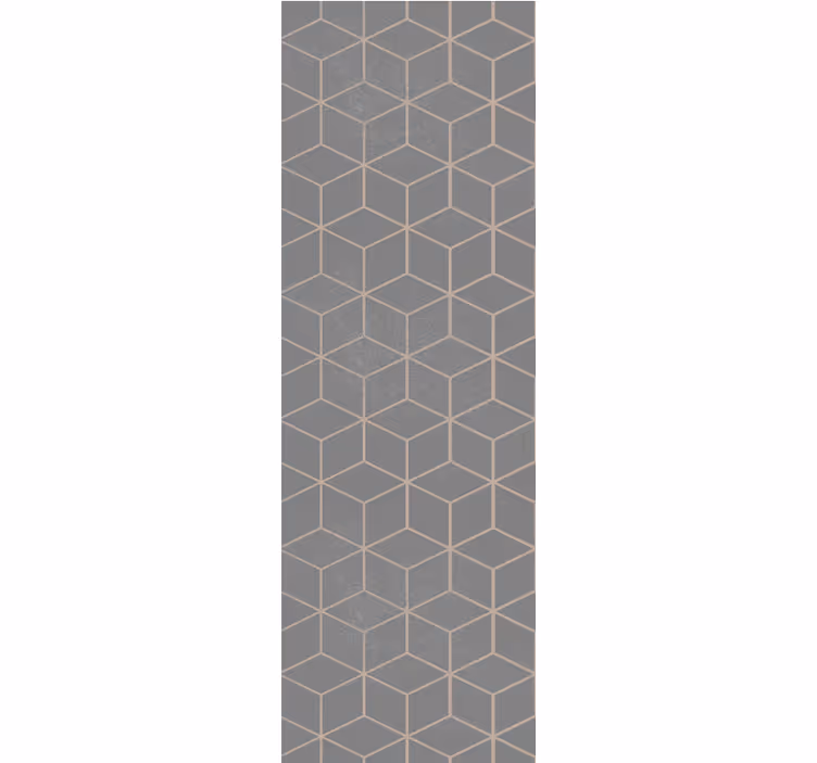 papel de parede formas geométricas estrutura de cubo - TenStickers