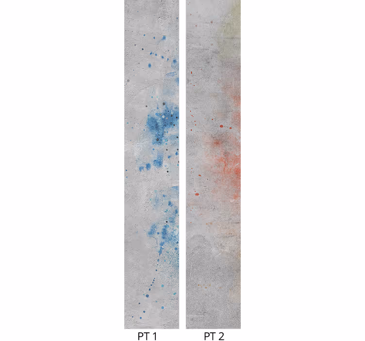 papel de parede betão padrões abstratos de respingos - TenStickers