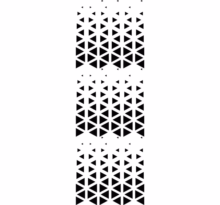 papel de parede triângulos Efeito geométrico ombre - TenStickers