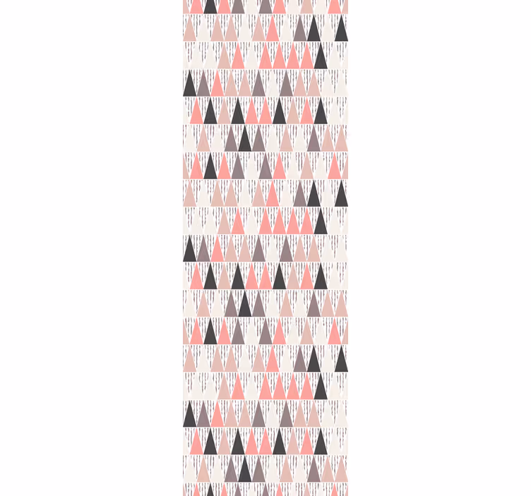 papel de parede triângulos Padrão de triângulos de cores - TenStickers