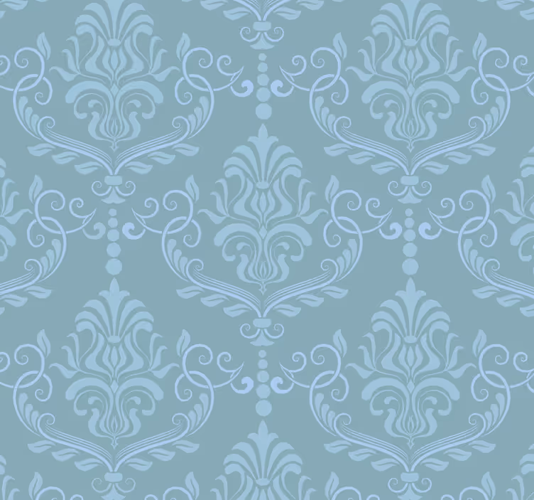 papel de parede barroco estilo elegante e ornamentado - TenStickers