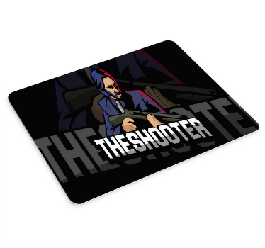 Tapetes de rato de gaming Atirador - TenStickers