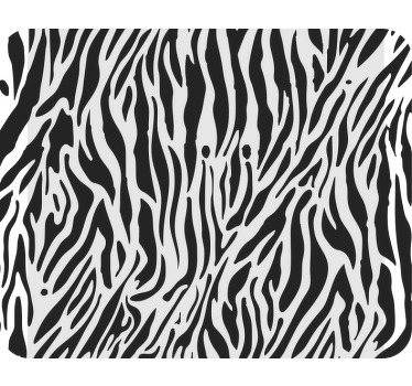Tapetes de rato originais Tamborilar de zebra - TenStickers