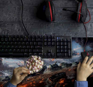 Tapetes de rato de gaming Guerra - TenStickers