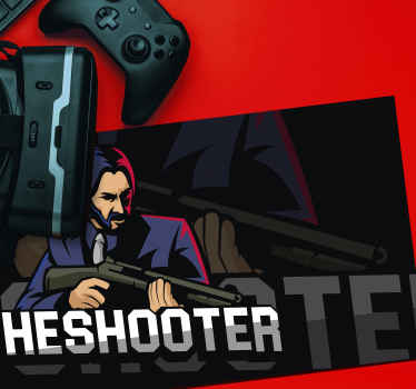 Tapetes de rato de gaming Atirador - TenStickers
