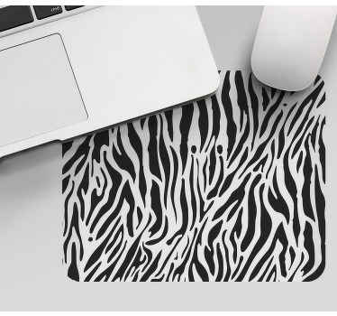 Tapetes de rato originais Tamborilar de zebra - TenStickers