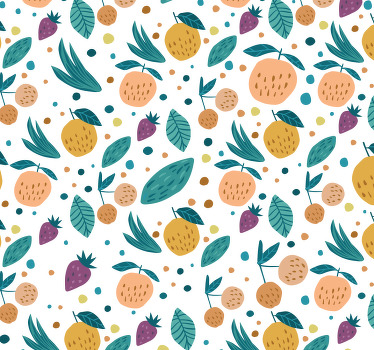 Estore de rolo para cozinha sabores de frutas - TenStickers