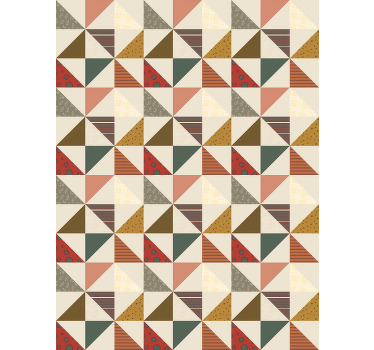 Patchwork geométrico mais estore vintage - TenStickers