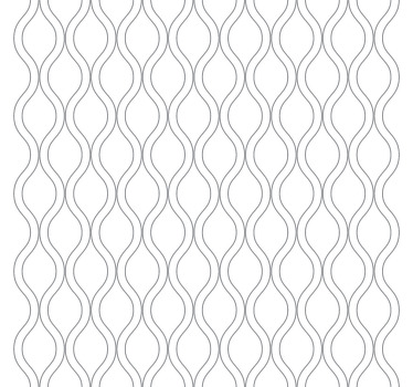 Estore de rolo elegantes linhas curvas - TenStickers