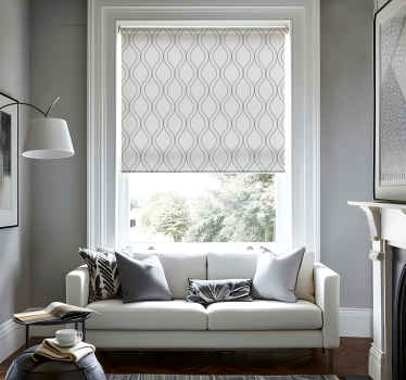 Estore de rolo elegantes linhas curvas - TenStickers