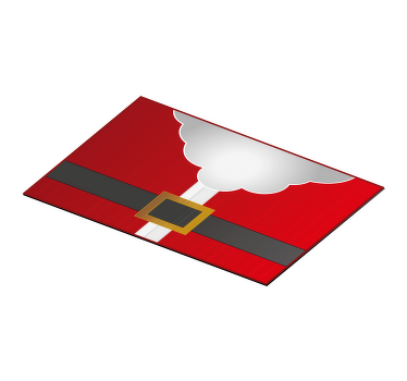 Para natal papai noel roupas individuais de mesa - TenStickers