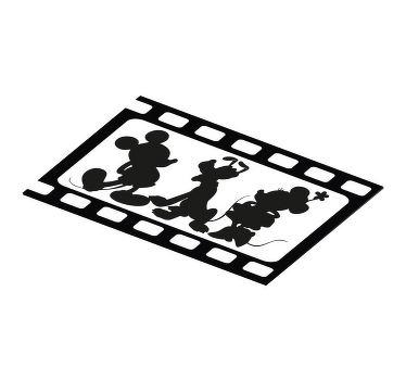 Individuais de mesa infantis Mickey e minney e pluto - TenStickers