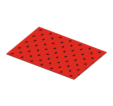Individuais de mesa originais Melancia padrão sem emenda - TenStickers