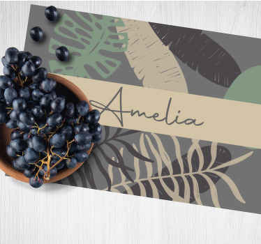 Individuais de mesa modernos Selva estilo "boho" - TenStickers