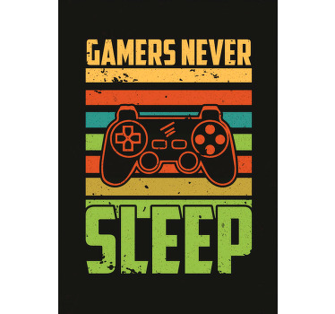 Pôster de videogame design retrô - TenStickers