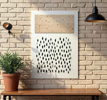 Poster abstracto arte indescritível - TenStickers