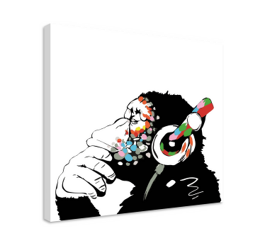 Quadro de música Mono banky música - TenStickers