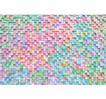 Adquira esta incrível impressão em tela de mosaico com uma variedade de cores para atualizar suas paredes hoje mesmo! Descontos disponíveis.