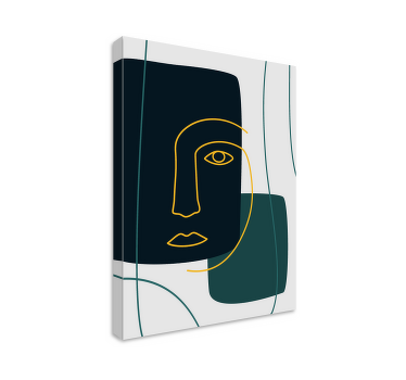 Quadro para escritório Escritório abstrato - TenStickers