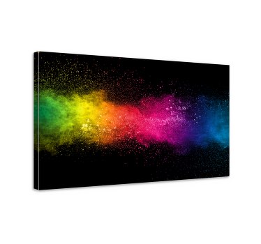 Quadro abstrato Respingo multicolor - TenStickers