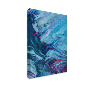 Quadro moderno Gradiente acrílico azul - TenStickers