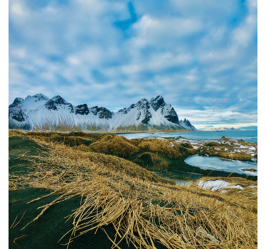 Belas montanhas vestrahorn paisagismo arte para fornecer atenção encantadora em qualquer lugar da casa. Fabricados com os melhores materiais do mercado.