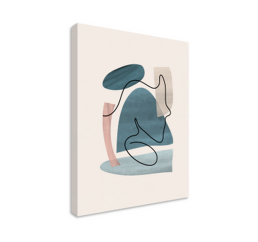 Quadro para escritório Litografia elegante - TenStickers