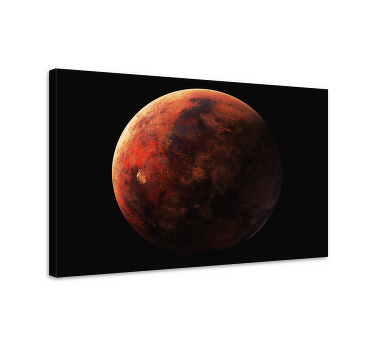 Quadro 3D Marte vermelho - TenStickers