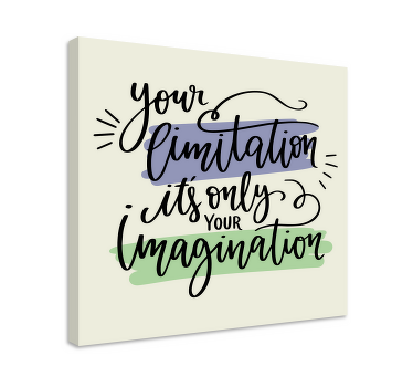 Quadro frase motivacional Letras de cotação motivacional desenhad - TenStickers