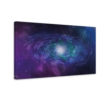 Quadro Decorativo abstrato formação espiral galáctica - TenStickers