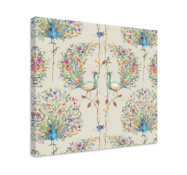 Quadro de pássaros Jardim decoração eclética  - TenStickers