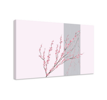 Quadro de arte Floração estética de cor clara - TenStickers