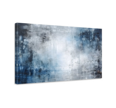 Quadro decorativo para sala pintura abstrata - TenStickers