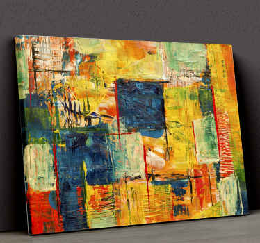 Quadro moderno Mosaico colorido - TenStickers
